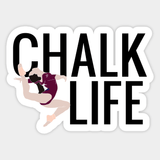 Chalk Life Sticker